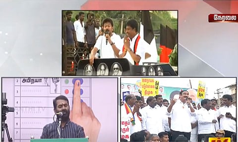 மும்முனை போட்டியில் விக்கிரவாண்டி: அனல் பறந்த தலைவர்களின் பேச்சு; பிரசாரம் ஓய்ந்தது