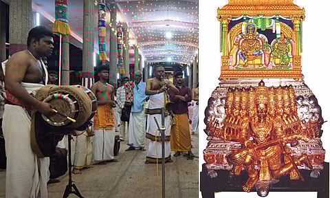 Chidambaram Aani Thirumanjanam Festival golden mount kailas vahana seva