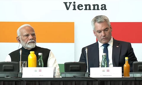 இந்தியாவுடன் நம்பிக்கைக்கான உறவு 1950-ம் ஆண்டில் தொடக்கம்; ஆஸ்திரிய அதிபர் புகழாரம்