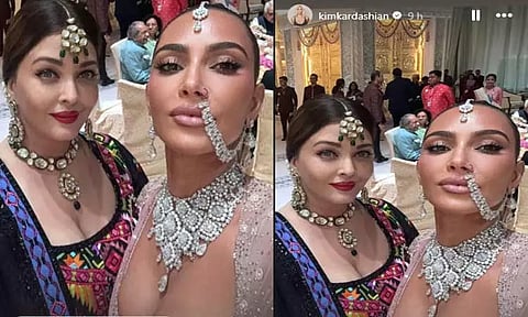 அம்பானி இல்ல திருமண விழா: ஐஸ்வர்யா ராயுடன் அமெரிக்க மாடல் அழகி எடுத்த செல்பி வைரல்