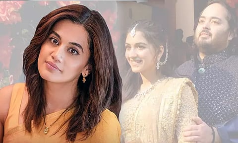 Taapsee Pannu Reveals Why She Did NOT Attend Anant Ambani-Radhika Merchant's Wedding: 'Should Be At Least Some Communication'