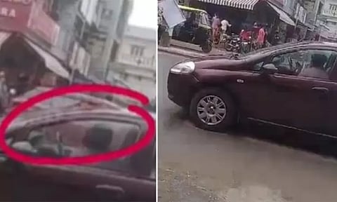 முத்தமழை பொழிந்த காதல் ஜோடி