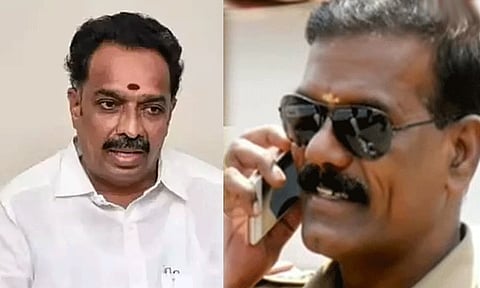 எம்.ஆர்.விஜயபாஸ்கர் வழக்கில் சென்னை காவல் ஆய்வாளர் கைது