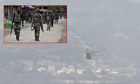 காஷ்மீர் என்கவுண்ட்டர்; ராணுவ வீரர்கள் 2 பேர் காயம்