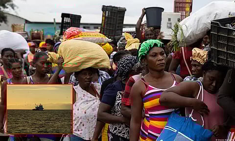 ஹைதி: அகதிகள் படகு தீப்பிடித்ததில் 40 பேர் பலி