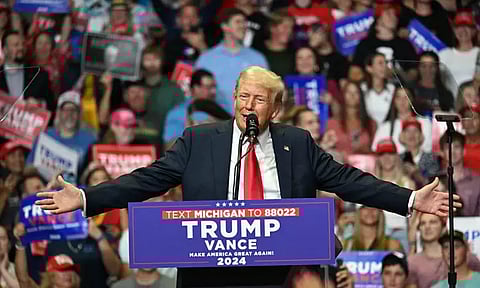 ஜனநாயகத்திற்காக தோட்டாவை எதிர்கொண்டேன் - டொனால்டு டிரம்ப்