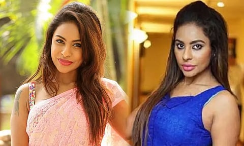 அவதூறு பேச்சு: நடிகை ஸ்ரீரெட்டி மீது வழக்குப்பதிவு