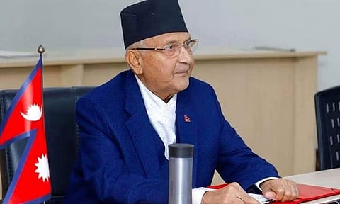 Nepal PM Sharma Oli