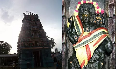 அம்பாளுடன் அருள்பாலிக்கும் அபூர்வ தட்சிணாமூர்த்தி