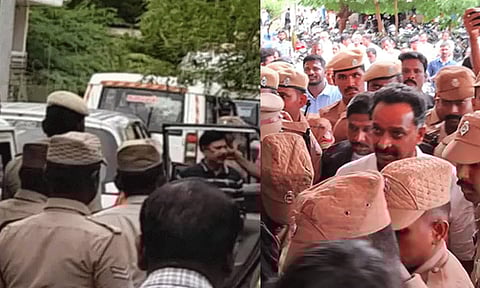 நிலமோசடி வழக்கு: எம்.ஆர்.விஜயபாஸ்கருக்கு 2 நாள் போலீஸ் காவல்