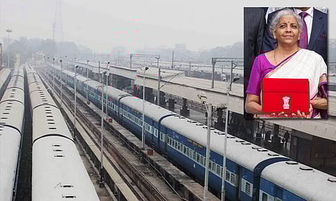 மத்திய பட்ஜெட்: ரெயில்வே துறைக்கு ரூ.2.65 லட்சம் கோடி.. கடந்த ஆண்டை விட அதிகம்