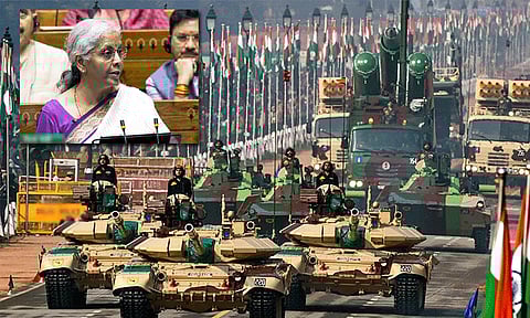 மத்திய பட்ஜெட்டில் அதிகபட்சம்... ராணுவத்துக்கு ரூ.6.22 லட்சம் கோடி ஒதுக்கீடு