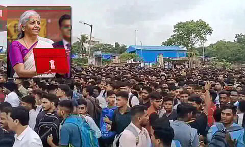 "புதிதாக பணியில் சேரும் இளைஞர்களுக்கு ஒரு மாத ஊதியம்" - மத்திய பட்ஜெட்டில் அறிவிப்பு