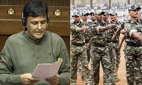 துணை ராணுவத்தில் 84 ஆயிரம் காலி பணியிடங்கள்; நாடாளுமன்றத்தில் தகவல்