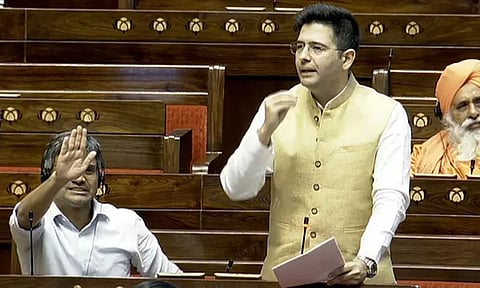 'இங்கிலாந்தைப் போல் வரி செலுத்தி சோமாலியாவைப் போன்ற சேவைகளை பெறுகிறோம்' - ஆம் ஆத்மி எம்.பி.