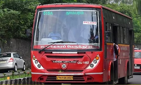 சென்னை மாநகர பேருந்துகளை இயக்க டெண்டர்