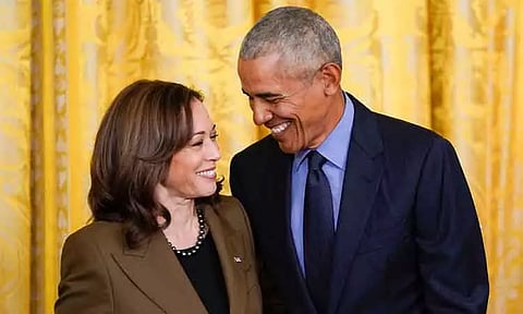 அமெரிக்க ஜனாதிபதி தேர்தலில் கமலா ஹாரிசுக்கு ஒபாமா ஆதரவு