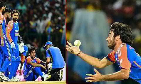 முகத்தில் அடித்த பந்து.. ரத்தத்துடன் கதறிய ரவி பிஷ்னோய்.. என்ன நடந்தது?