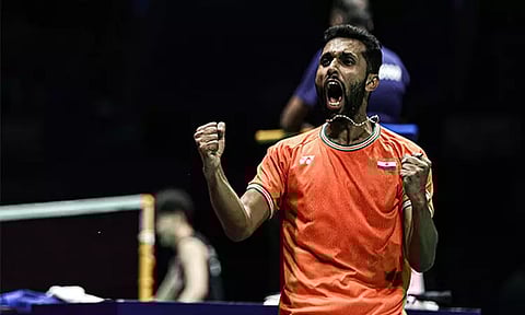 பாரீஸ் ஒலிம்பிக் போட்டிகள்; ஆடவர் ஒற்றையர் பேட்மிண்டனில் பிரனாய் வெற்றி