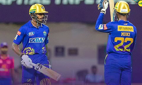 சாய் சுதர்சன் அதிரடி சதம்... திருப்பூரை வீழ்த்தி இறுதிப்போட்டிக்கு முன்னேறிய கோவை