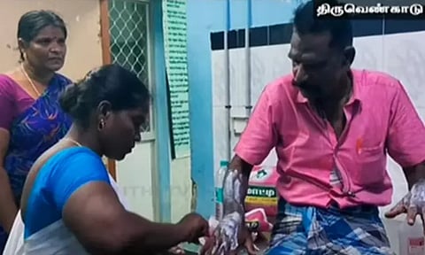 சீர்காழி அருகே எஸ்.ஐ. வீட்டில் பெட்ரோல் குண்டு வீச்சு