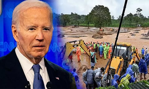 வயநாடு நிலச்சரிவு: ஜோ பைடன் இரங்கல்