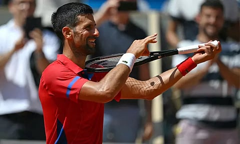 பாரீஸ் ஒலிம்பிக் டென்னிஸ்: ஜோகோவிச் அரையிறுதிக்கு முன்னேற்றம்