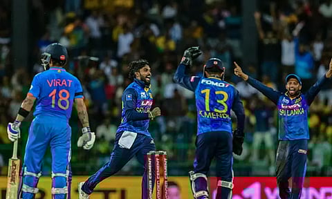 இலங்கை அபார பந்துவீச்சு... சமனில் முடிந்த இந்தியாவுக்கு எதிரான முதலாவது ஒருநாள் போட்டி