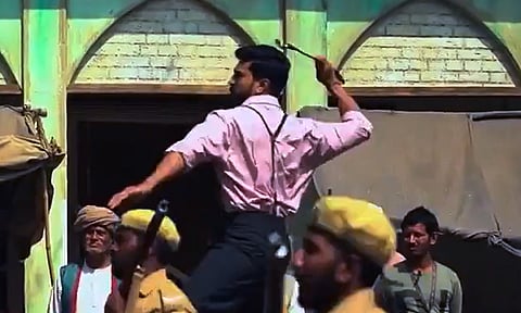 Unseen Ram Charan clip from 'RRR' goes viral