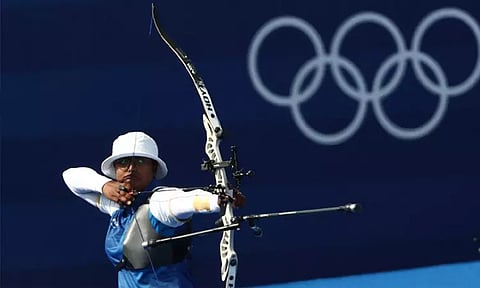 பாரீஸ் ஒலிம்பிக்; வில்வித்தையில் தீபிகா குமாரி காலிறுதிக்கு முன்னேற்றம்