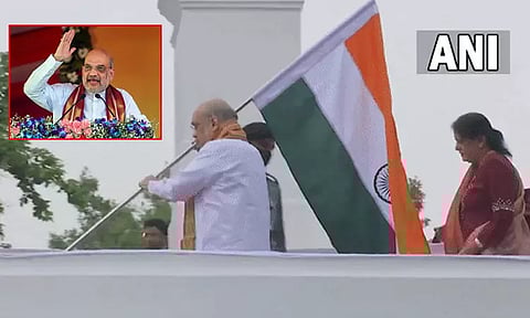 வீடுதோறும் மூவர்ண கொடியை ஏற்றுங்கள்; அமித்ஷா வேண்டுகோள்