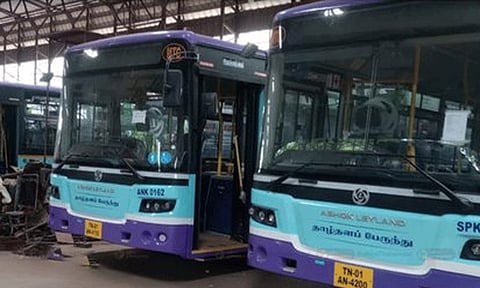 சென்னையில் மாற்றுத்திறனாளிகள் வசதிக்காக தாழ்தளப் பேருந்து சேவை