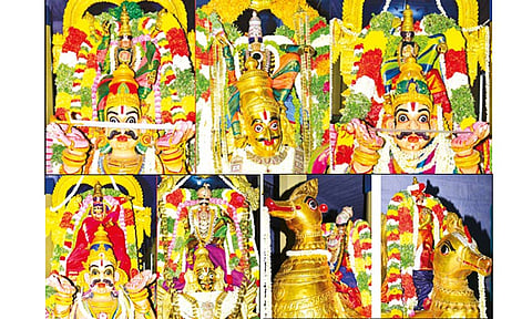 ஆண்டாள் கோவிலில் 5 கருட சேவை