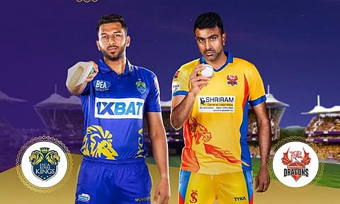 டி.என்.பி.எல். இறுதிப்போட்டி: மழையால் டாஸ் போடுவதில் தாமதம்