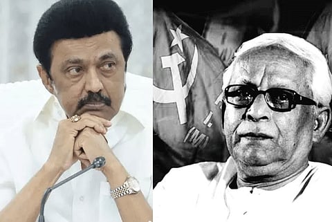 மே.வங்க முன்னாள் முதல் மந்திரி புத்ததேவ் பட்டாச்சார்ஜீ மறைவு: முதல்-அமைச்சர் இரங்கல்