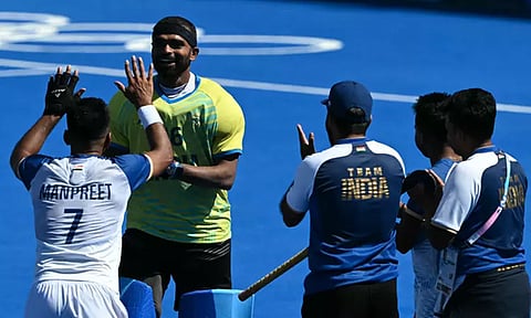 பாரீஸ் ஒலிம்பிக்; ஆக்கியில் தொடர்ந்து 2-வது முறையாக... பதக்கம் வென்று இந்தியா சாதனை