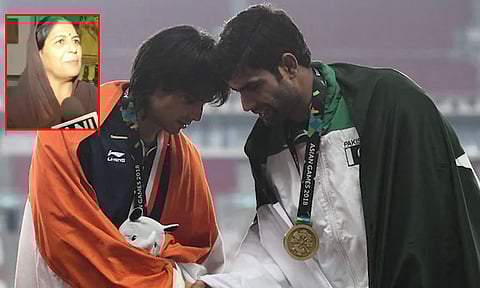 நீரஜ் மட்டுமல்ல.. அர்ஷத்தும் என்னுடைய மகன்தான் - நீரஜ் சோப்ராவின் தாயார் பேட்டி