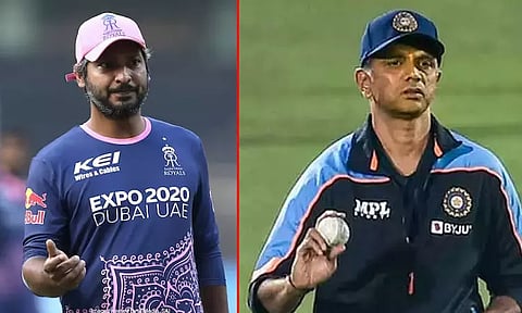 சங்கக்கரா வெளியே... டிராவிட் உள்ளே.. ராஜஸ்தான் அணியில் ஏற்படவுள்ள மாற்றம்.. வெளியான தகவல்