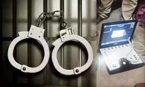dharampuri illegal scan to determine fetal gender two arrested
