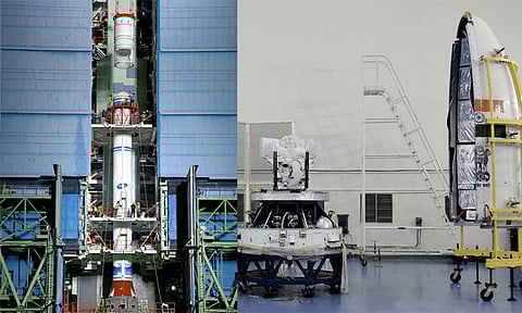 தயார் நிலையில் எஸ்.எஸ்.எல்.வி-டி3 ராக்கெட்: நாளை கவுண்டவுன் தொடக்கம்