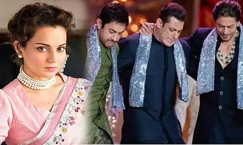 3 கான்களையும் ஒரே படத்தில் இயக்க ஆசை - கங்கனா ரனாவத்