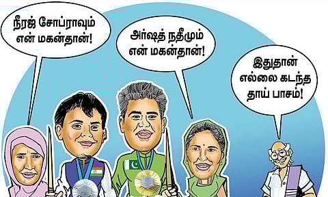 Two countries; Two players; Two mothers!