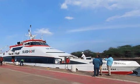 நாகை - இலங்கை கப்பல் போக்குவரத்து இன்று முதல் தொடக்கம்