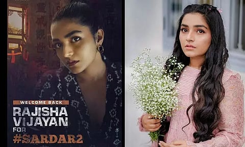 'சர்தார் 2 ' படத்தில் இணைந்த நடிகை ரஜிஷா விஜயன்