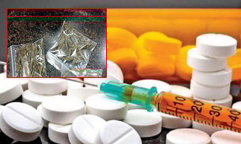 கோவையில் கஞ்சா, போதை மாத்திரைகள் விற்பனை: 6 பேர் கைது