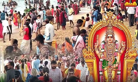 ஆவணி மாத பவுர்ணமி: திருச்செந்தூர் கோவிலில் குவிந்த பக்தர்கள்