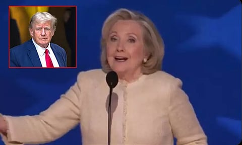 அவரை பற்றி மட்டுமே சிந்திப்பவர்... டிரம்ப்பை கடுமையாக சாடிய ஹிலாரி கிளிண்டன்