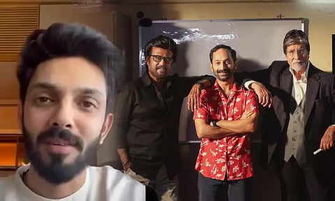 anirudh gave an update on the 'Vettaiyan' single