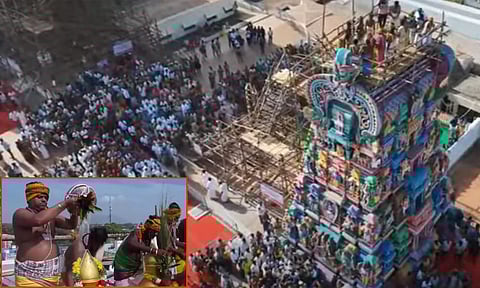 சங்கரநாராயண சுவாமி கோவிலில் மகா கும்பாபிஷேகம்