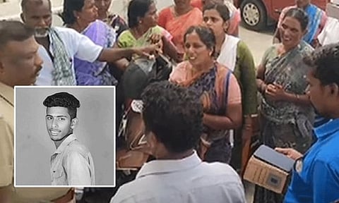 நாமக்கல்: வகுப்பறையில் மாணவர்கள் மோதி கொண்டதற்கு வகுப்பு ஆசிரியரே காரணம் - பெற்றோர் புகார்